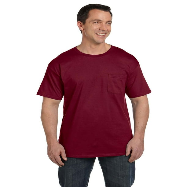 Hanes Beefy-T Adult Pocket T-Shirt 5190
